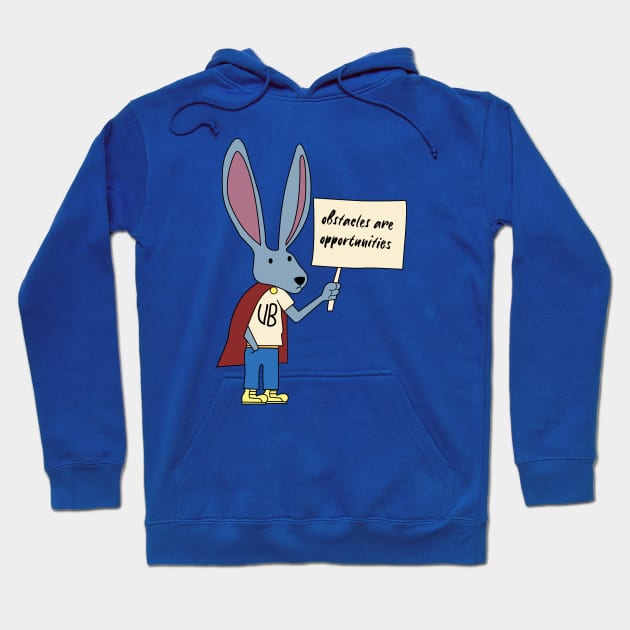 Ricks Bunny Ingles Hoodie by triggerleo